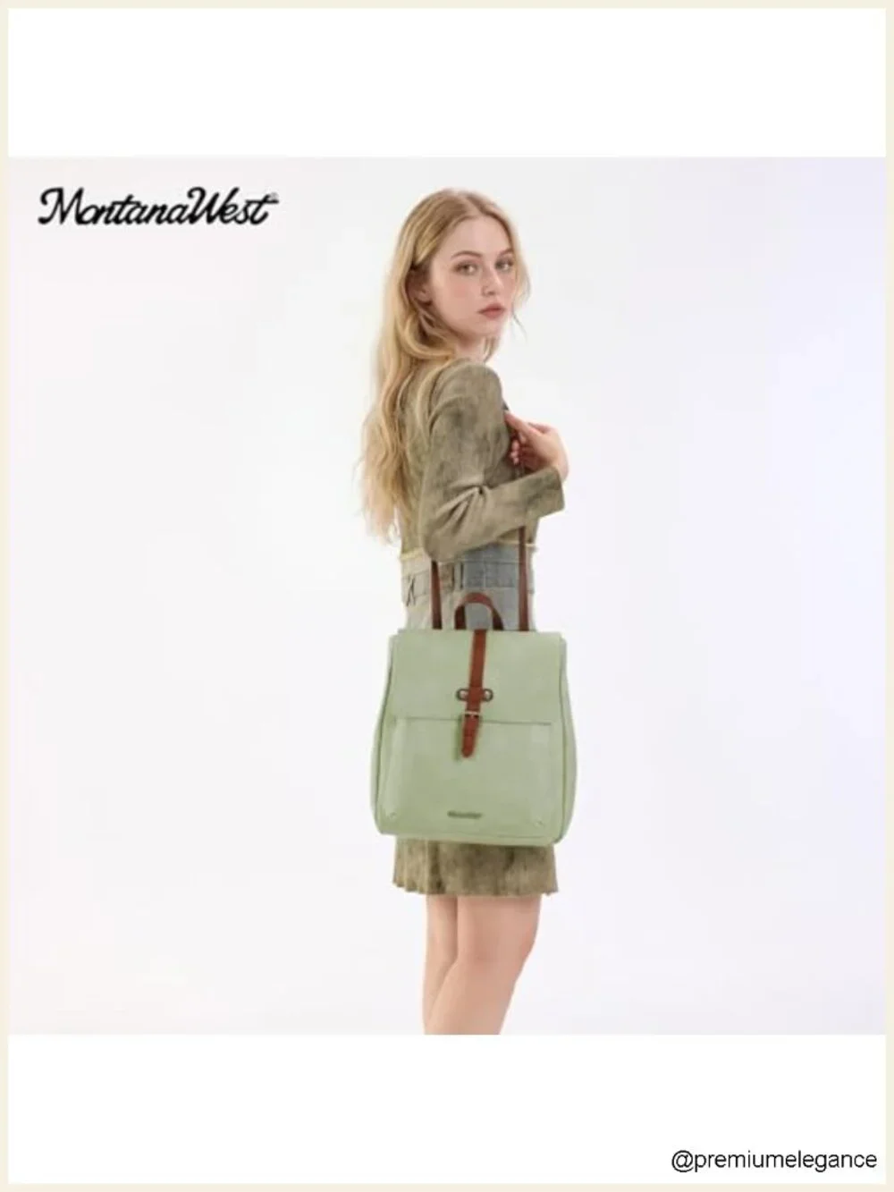 Faux Leather Convertible Backpack Purse for Women Casual Daypack Travel Work